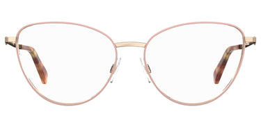 Premium Women Moschino Love Model Eyeglasses: MOL587 - Nude- SpecSMART Eye Clinic (Front View)